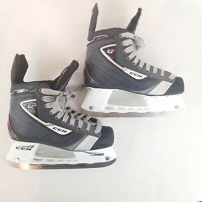 ccm mens sz      ice hockey skates boot black   msrp  ebay