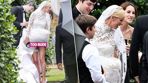 Naughty Bride Nicky Hilton Flashed Wedding Guests In Massive Wardrobe