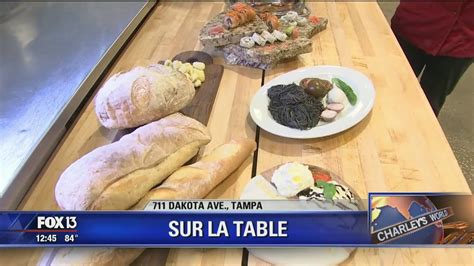 sur la table offers cooking classes  tampa