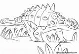 Euoplocephalus Kolorowanka Rex Ankylosaurus Malvorlage Kolorowanki Druku Kleurplaat Jurajski Supercoloring Anchilosauro Coloriages Stegoceras Dinosaure Stampare Dinosaurs sketch template