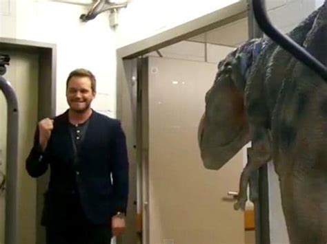 Watch The Hilarious Dinosaur Prank That Scared Chris Pratt To Death