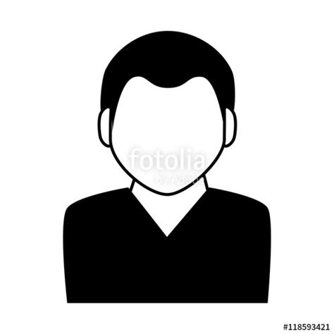 male profile silhouette at getdrawings free download
