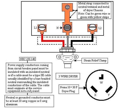 prong  wiring diagram