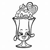 Coloring Pages Shopkins Sundae Printable Season Print Suzie Drawing Girls Ice Cream Cute Hopkins Refrigerator Shopkin Info Colouring Color Drawings sketch template
