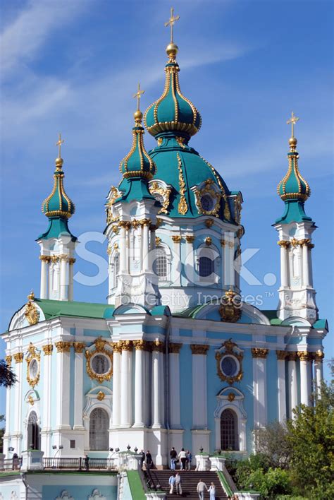 st andrews church  kyiv ukraine stock photo royalty  freeimages