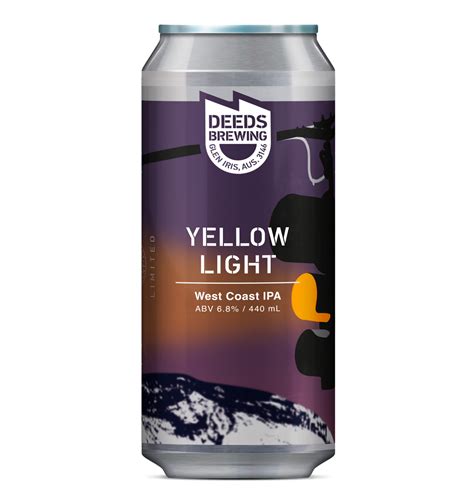 yellow light west coast ipa australian craft beer deeds brewing