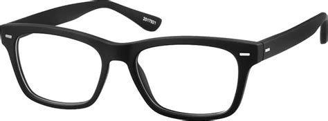black square glasses 20179 zenni optical eyeglasses
