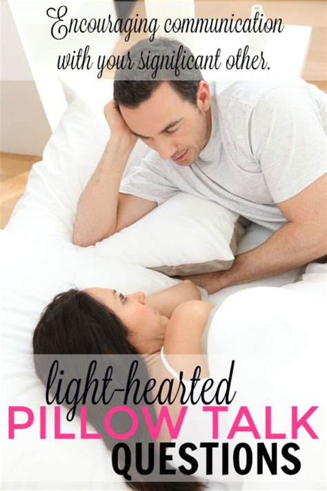 10 light hearted pillow talk questions for couples this girl s life