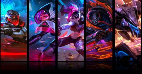 Six New Project Skins Make Their Way Onto Lol Pbe League