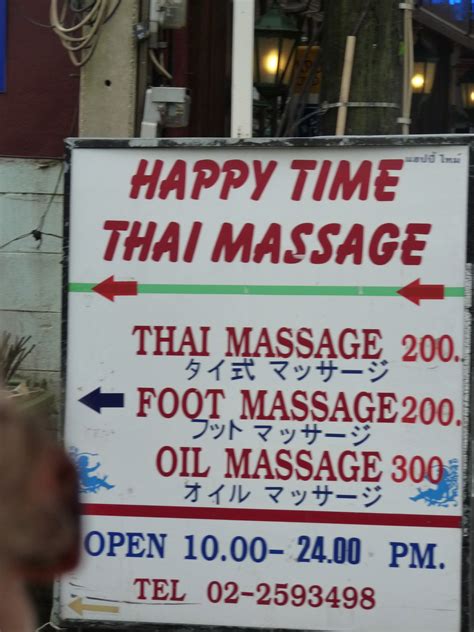 happy ending massage bangkok