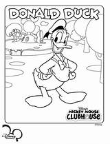 Coloring Mickey Mouse Clubhouse Pages Printable Kids Donald Disney Fun Color Print Sheets Club Friends Az Cartoon Books Pdf Popular sketch template