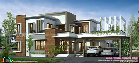 4 Bedroom Ultra Modern Luxury House Kerala Home Design