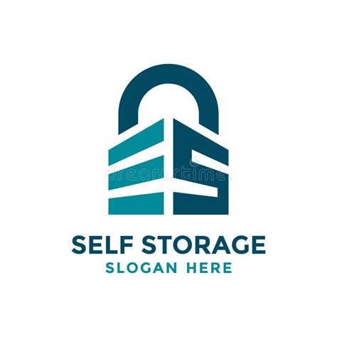 storage rental logo stock illustrations  storage rental logo stock