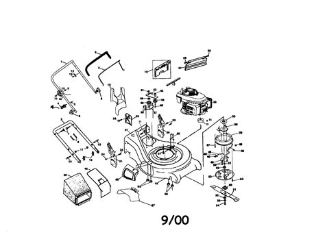 Poulan Pro Lawn Mower Parts Diagram
