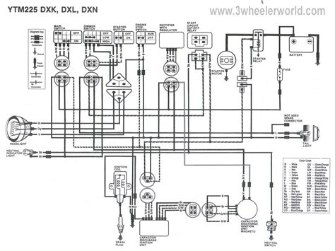 wheeler world tech  yamaha wiring diagrams