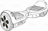 Hoverboard Drawing Vector Clip Paintingvalley Illustrations Similar sketch template