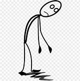 Stickman Exhausted Tired Unhappy Toppng Webstockreview sketch template