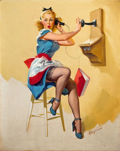 Gil Elvgren – Pin Up And Cartoon Girls Art Vintage And Modern Artworks