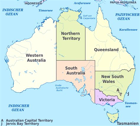 karte von australien australien karte  wissenswertes
