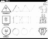 Geometriche sketch template