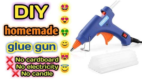 Diy Homemade Hot Glue Gun How To Make Hot Glue Gun At Home Diy Glue Gun