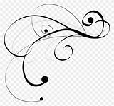 Flourish Underline Flourishes Embellishment Vines Swirl Swirls Drawn Flyclipart Vippng sketch template
