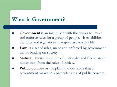 role  government powerpoint  id