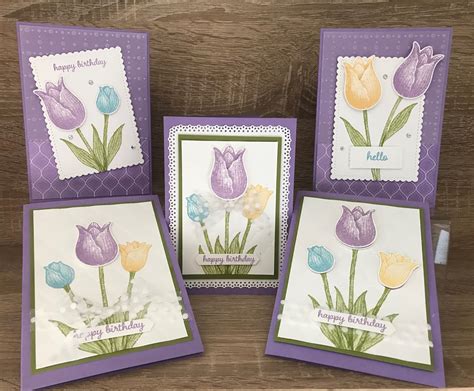 stamping moments stampin  timeless tulips stamp class