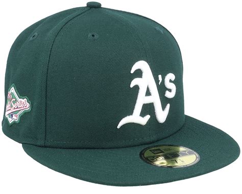 oakland athletics world series fifty dark green fitted  era keps