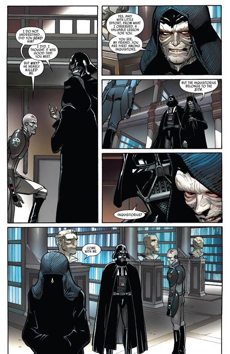 Emperor Palpatine Describes The Inquisitorius Comicnewbies