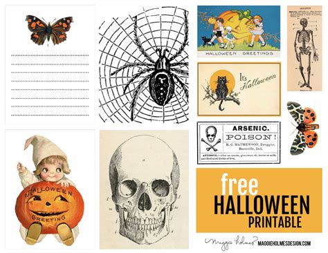 vintage halloween printables maggie holmes design