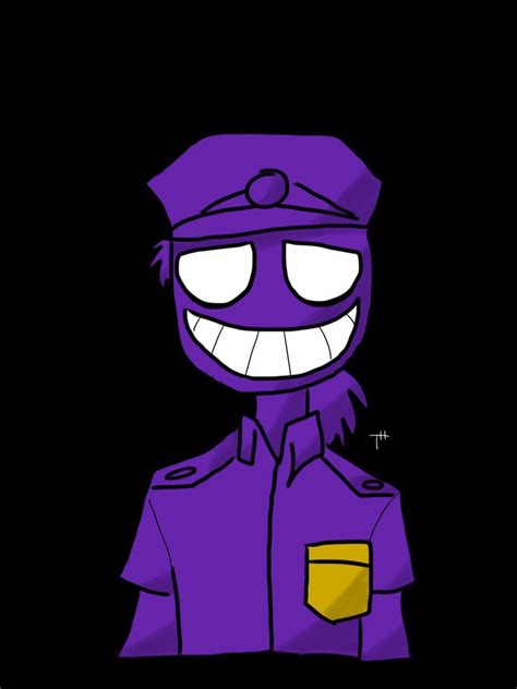 Another Purple Guy Drawing By Thatonefnafgirl On Deviantart