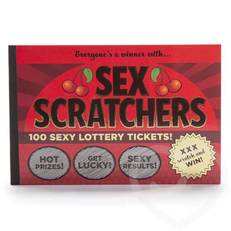 sex scratchers 100 sexy lottery tickets lovehoney