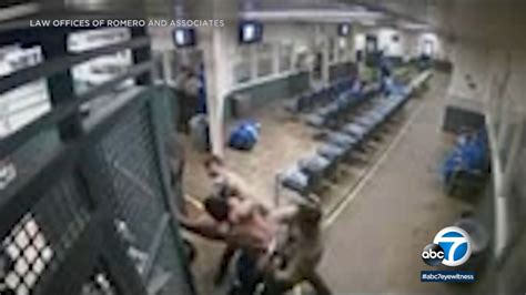 Video Shows La County Deputies Beating Inmate At Mens Central Jail