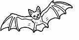 Bat Coloring Pages Outline Drawing Baby Vampire Bats Flying Realistic Printable Baseball Cricket Cute Sheets Color Kids Colouring Getcolorings Getdrawings sketch template