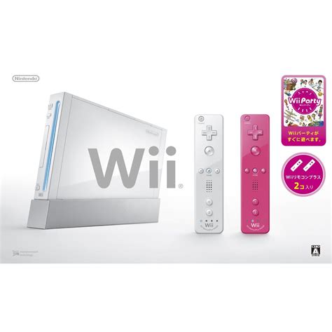 nintendo wii  japanese games  white  wii party