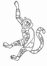 Niki Phalle Nana Ausmalen Affe Coloriages Singe Volleyball sketch template