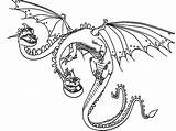 Entrenar Dibujos Zippleback Httyd Hideous Dipacol Coloringsky Dragones Dragón Entrenando Drache Mandalas sketch template