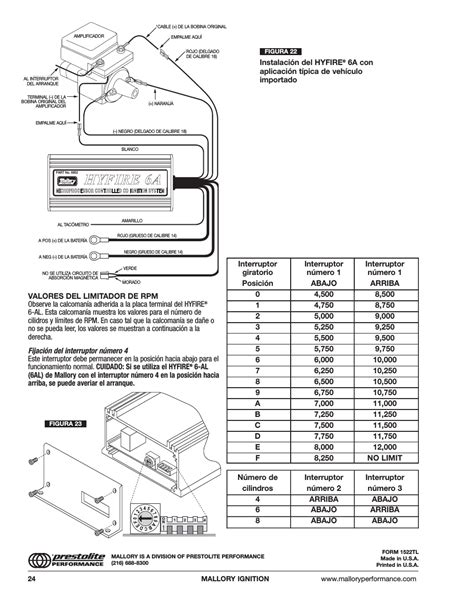 mallory ignition wiring diagram  wiring diagram