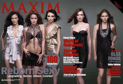 Hot Infotainment Pictures Olla Ramlan On Maxim Cover