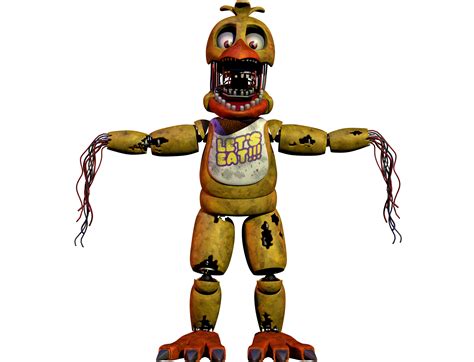 withered chica v 5 [improved] by coolioart on deviantart