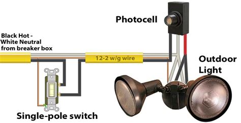 outdoor security lights  sensor wiring diagram outdoor lighting ideas