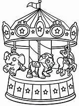 Carnival Coloring Pages Print Printable Getcolorings Color sketch template