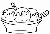 Ice Cream Bowl Clipart Coloring Sundae Pages Kids Clip Food Desenhos Desenho Cliparts Clipartfest Para Colorir Bowls Colouring Sorvete Pasta sketch template