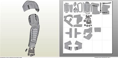 znalezione obrazy dla zapytania  armor template iron man fan art