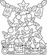 Coloring Lights Christmas Pages Getcolorings sketch template