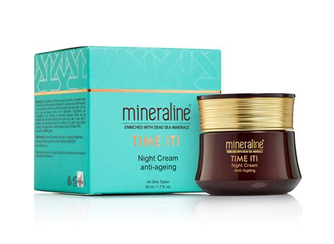 time it anti aging night cream mineraline