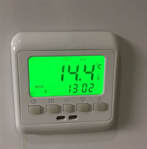 termostato digital calefaccion central electrico  program  en mercado libre