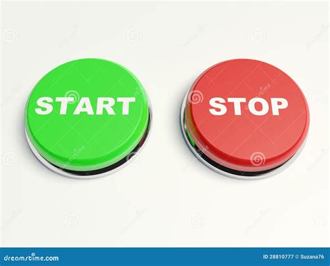 stop  start buttons royalty  stock photography image