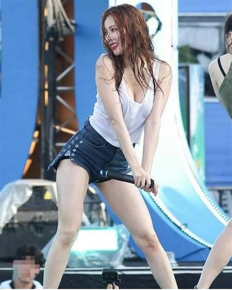 31 photos of hyuna looking dangerously sexy in her wet see